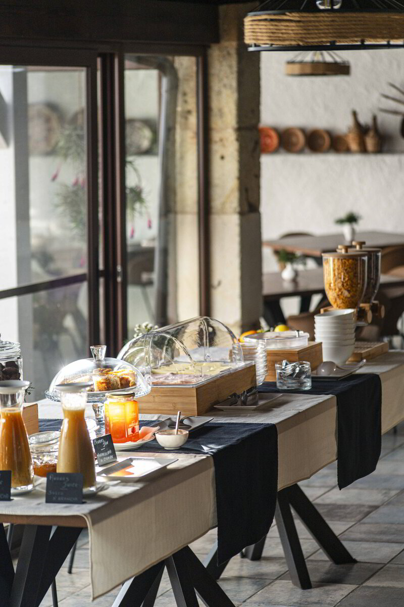 Colazione servita a Casa Marmida